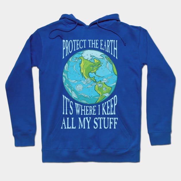 Happy Earth Day! Hoodie by ZombieNinjas